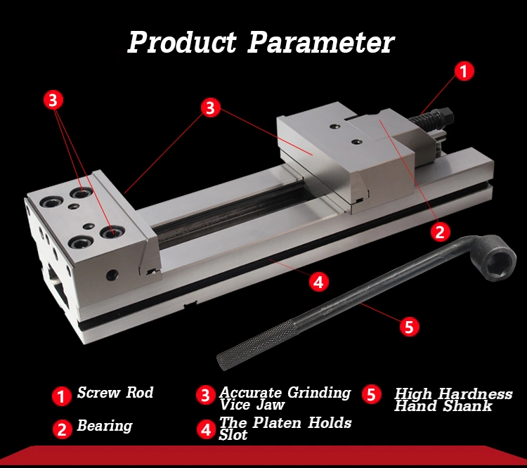 CNC Milling Casting Steel Bench Vise