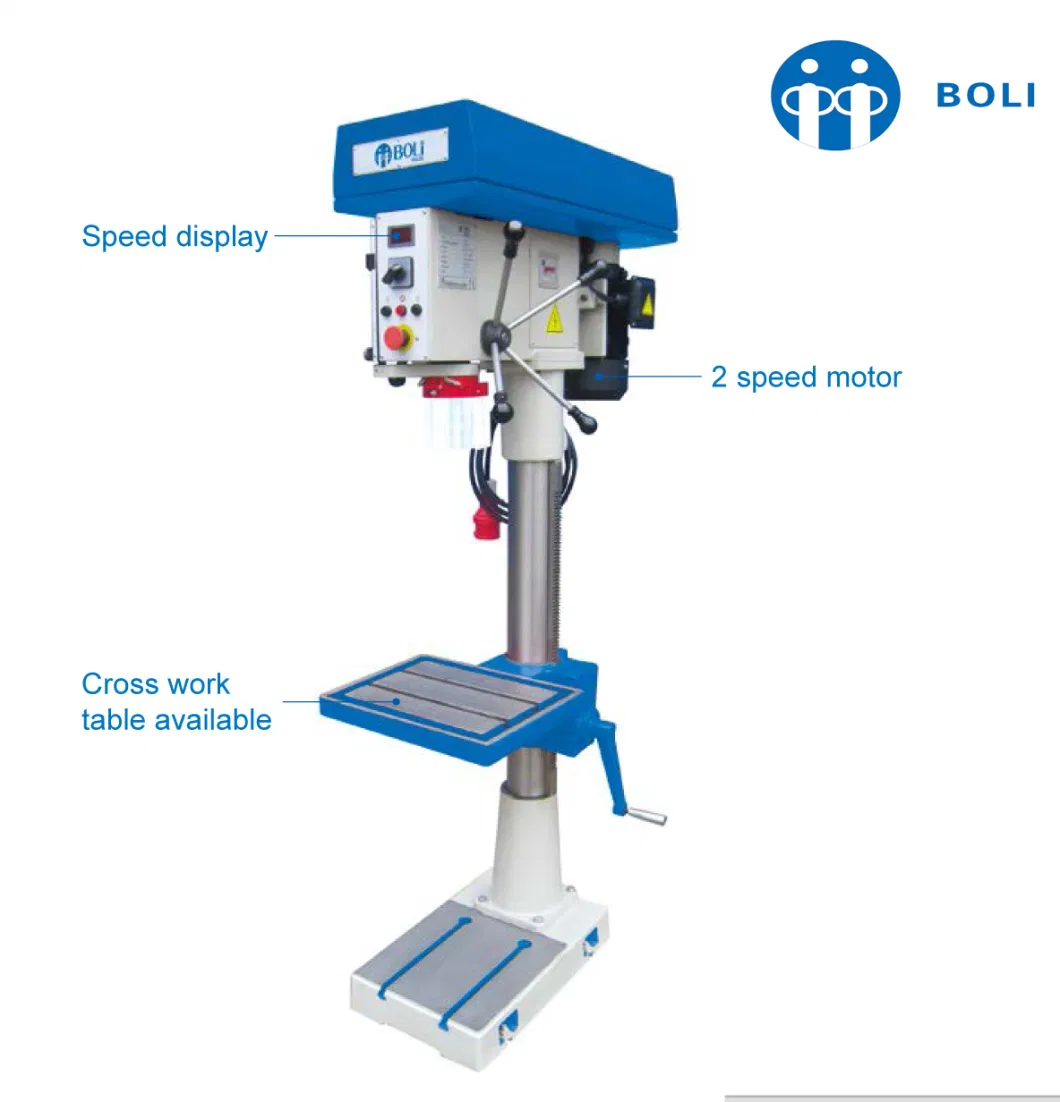 25mm High Precision Vertical Industrial Bench Drill Press/Drilling/Tapping Machine)